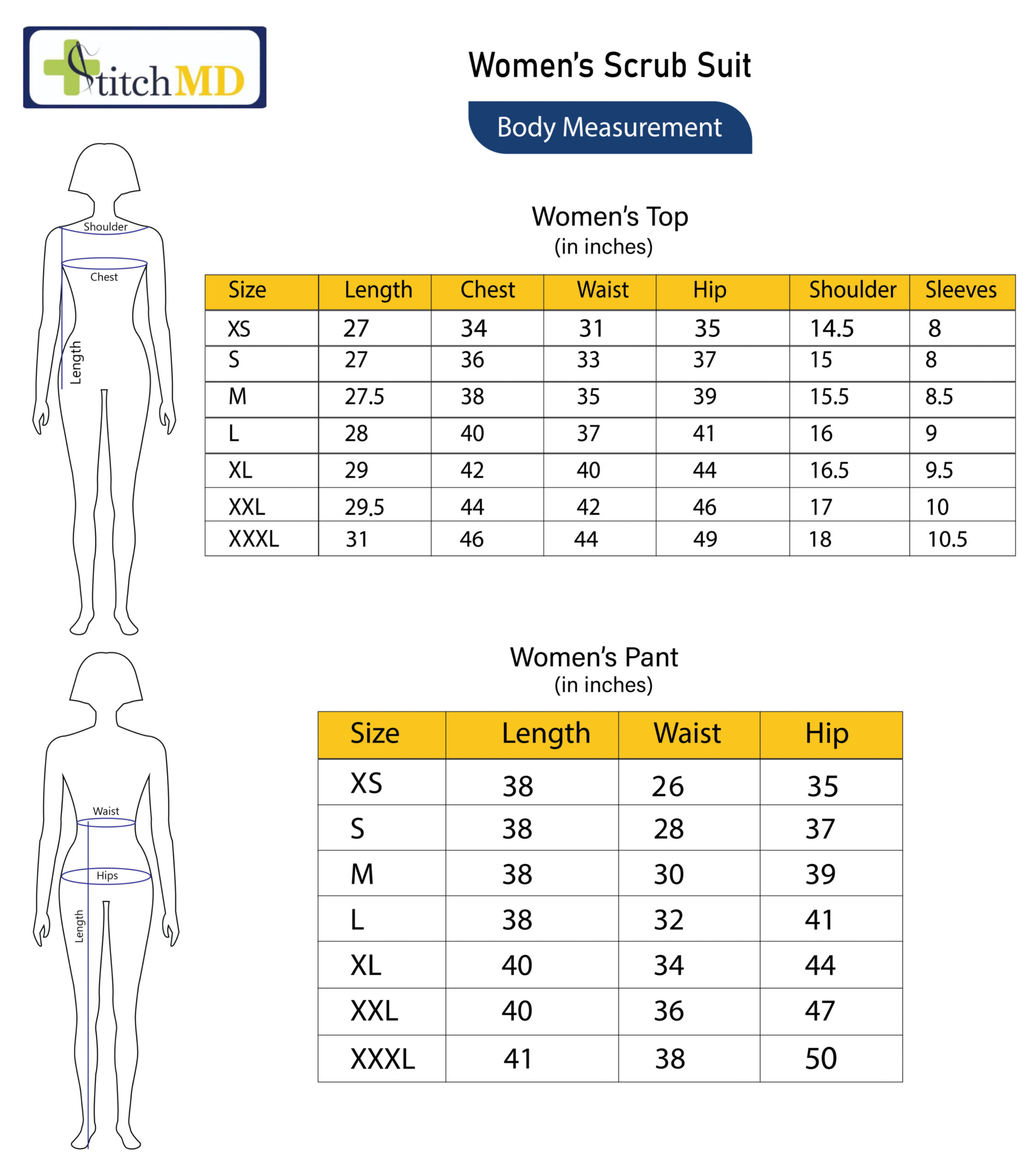 StitchMD Prima Women's Designer Mandarin collar scrub suit with 7 pockets (Lavender) - Image 6