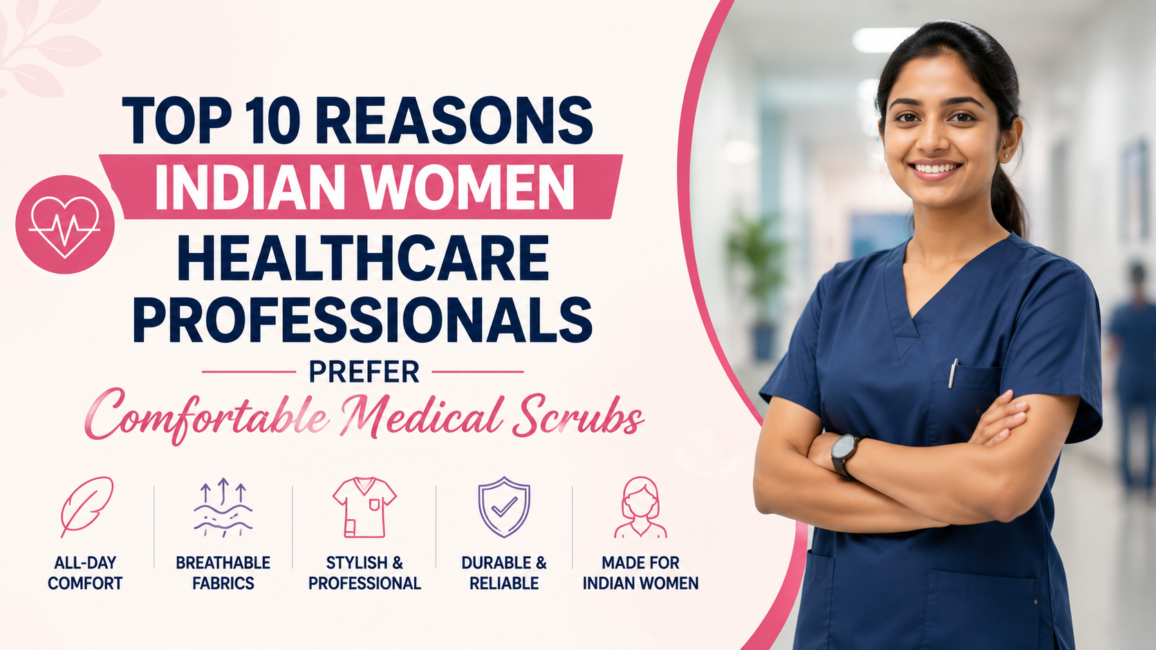 Top 10 Powerful Reasons Indian Women Healthcare Professionals Prefer Comfortable Medical Scrubs